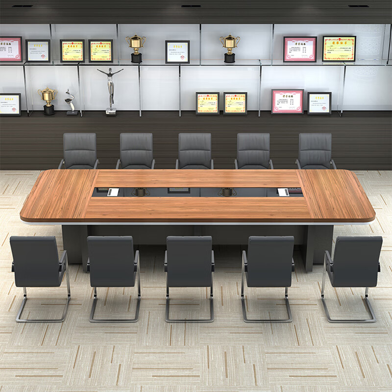 臻远ZY-HYZ-Z03现代简约会议桌板式桌4000*1500*750