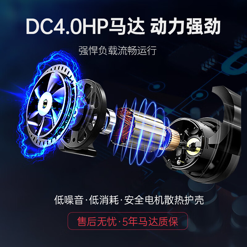 捷瑞特（JOROTO）美国品牌 跑步机家用减震可折叠商用智能电动健身器材L4