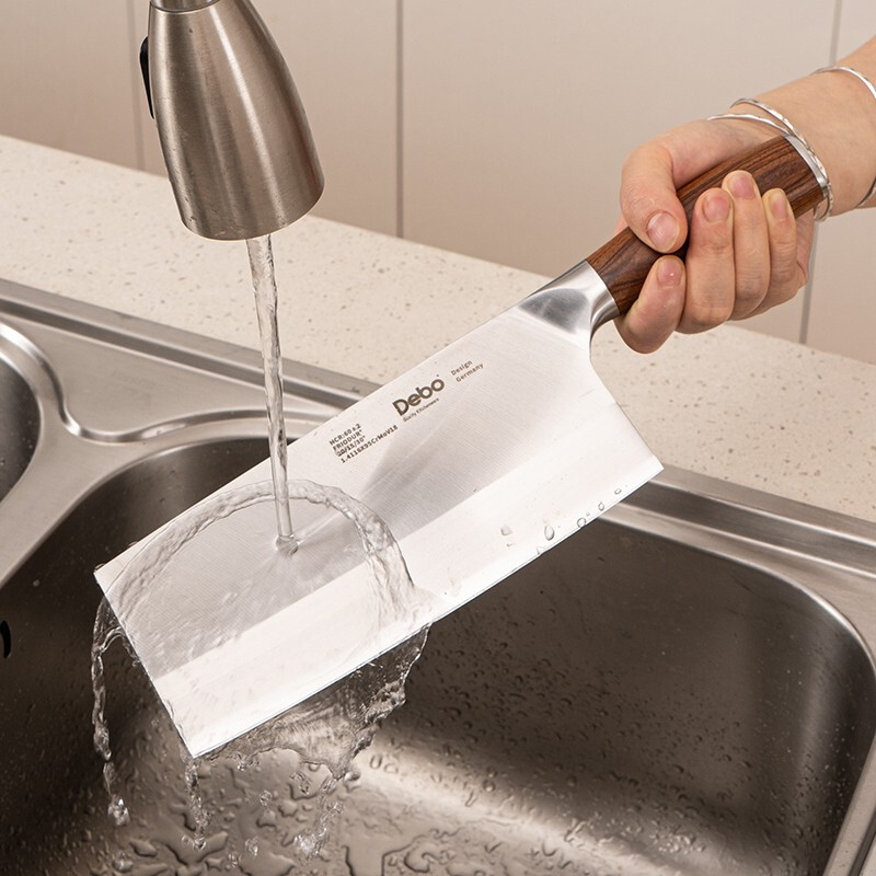 Debo德铂菲恩菜刀不锈钢家用切片刀