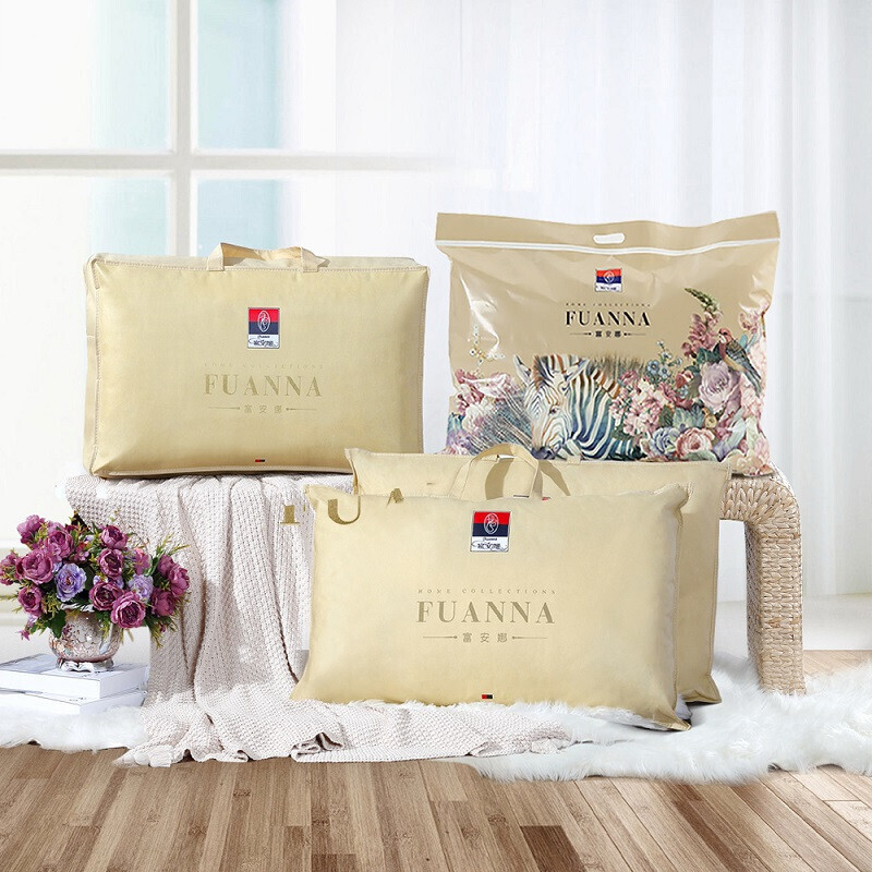 富安娜家纺 泰国乳胶枕进口天然乳胶枕芯 波浪乳胶枕头 升级抗菌面料透气枕芯 成人颈椎枕60*40cm