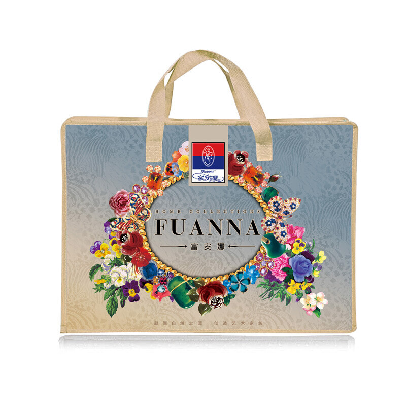 富安娜家纺水洗棉四件套纯棉 100%全棉床品套件套 纯色简约单双人床单被套 暖茶1米5/1米8床(203*229cm)橙色