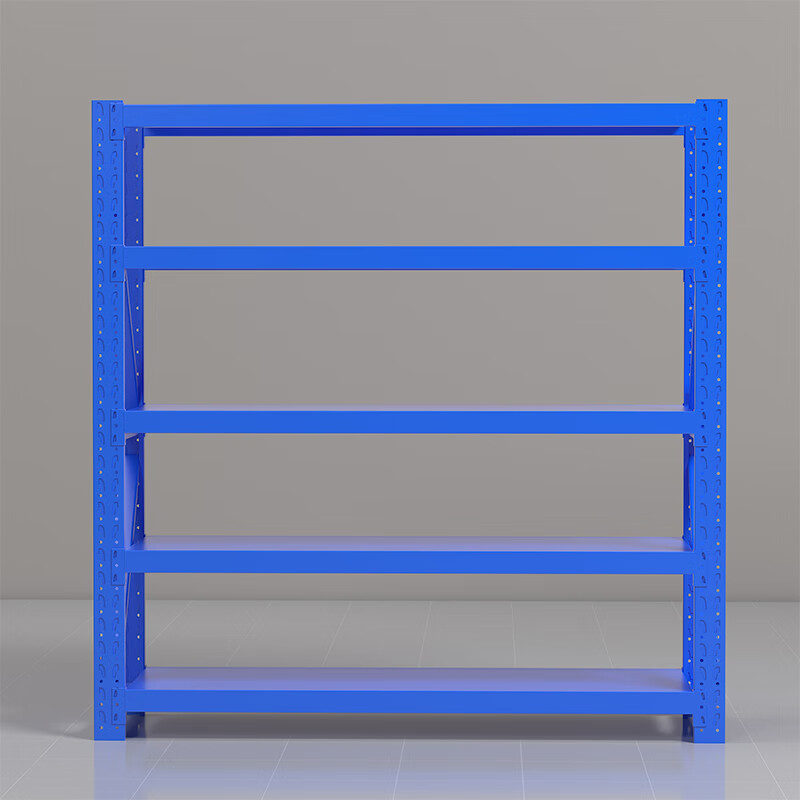 臻远ZYJJ-HJ-069仓储货架重型货架蓝色五层主架1500*500*2000mm/500kg