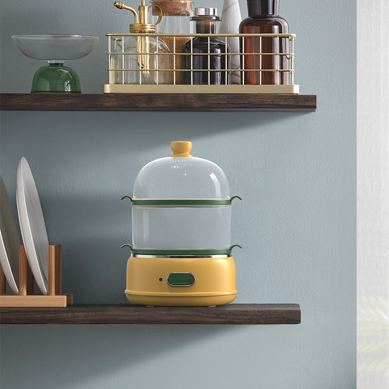 小熊 ZDQ-C14H7 双层多功能煮蛋器 黄色/台