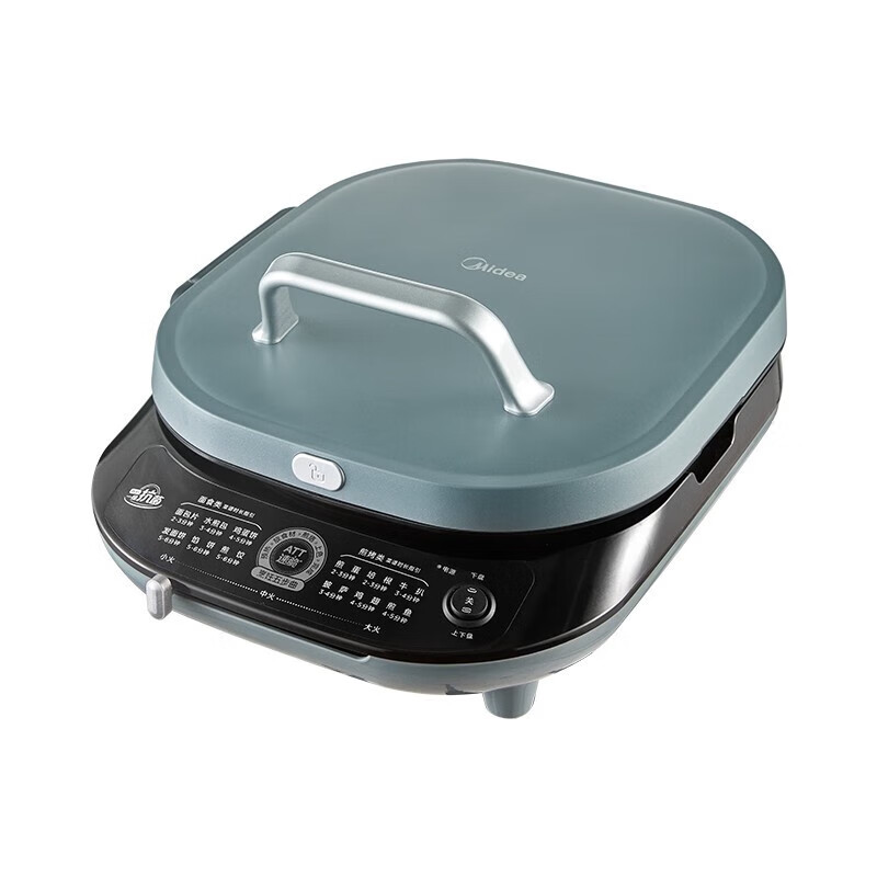 美的（Midea）电饼铛可拆洗家用煎烤机双面加热加深大火力烙饼煎饼三明治早餐机蒸汽 JKE3036