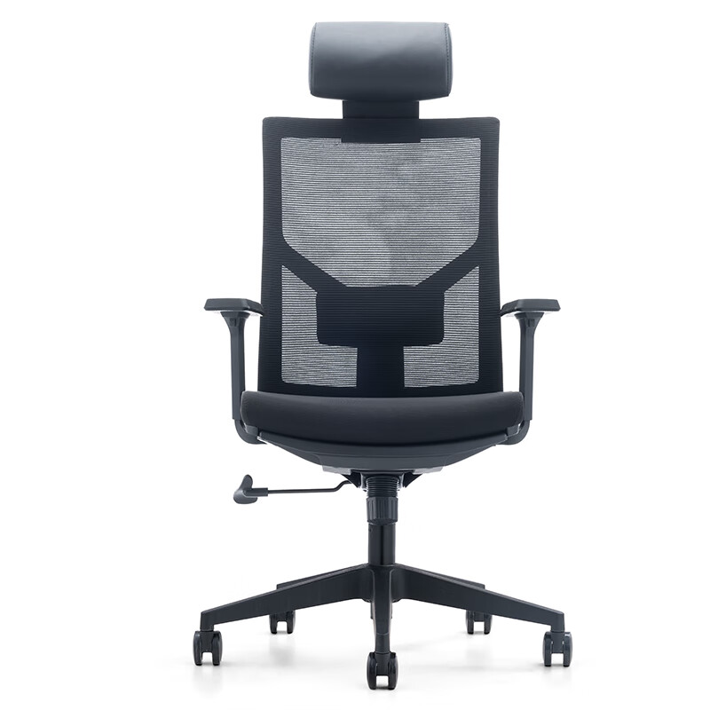 臻远ZY-7448办公椅高背网椅电脑椅职员椅转椅带伸缩脚蹬