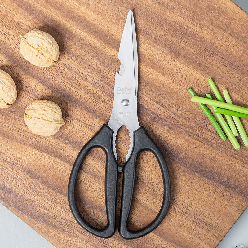 Debo德铂艾力克菜刀水果刀剪刀套装 3件套