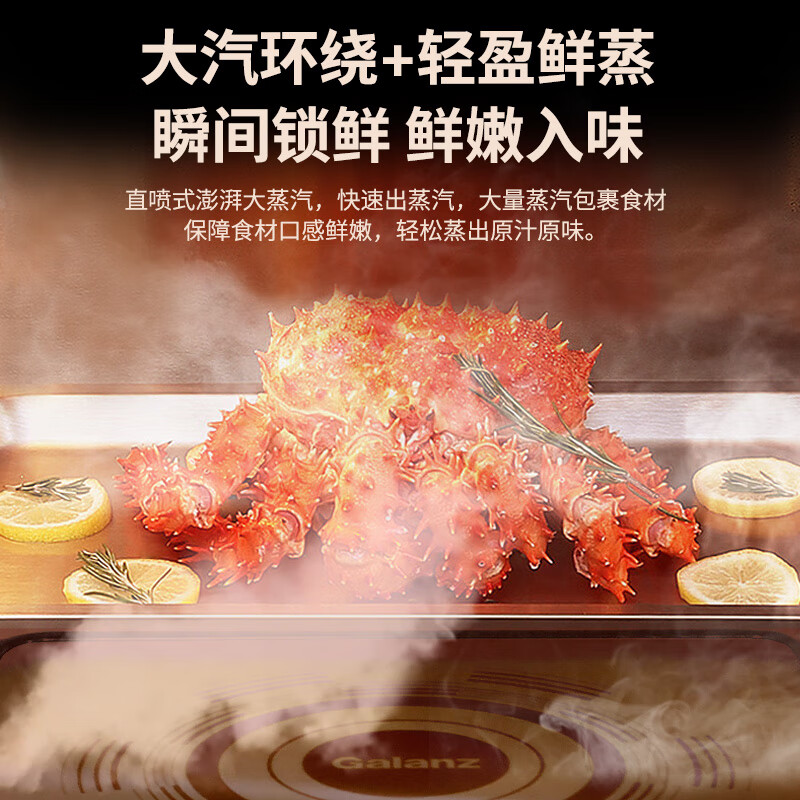 格兰仕微波炉 微蒸烤一体机 28升变频微波炉 直喷蒸汽 纯蒸 D10Q28CSLV-Q3(S0) （线下同款）