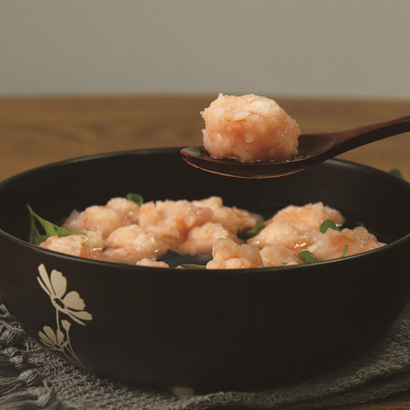 聚春园福州特色虾滑 涮锅烧烤火锅丸子新鲜挤袋手打虾滑 速冻半成品虾球 虾滑150g