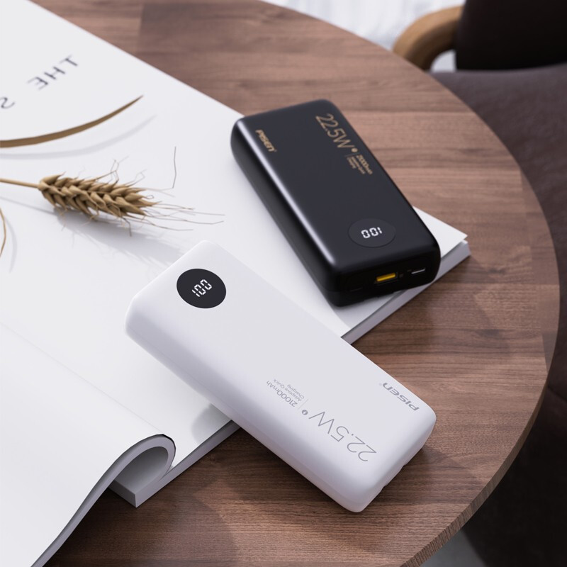 品胜（PISEN） 充电宝22.5W快充自带双线移动电源20000适用于苹果13/12小米华为手机快充 22.5W快充【自带双线】21000毫安时/苹果白