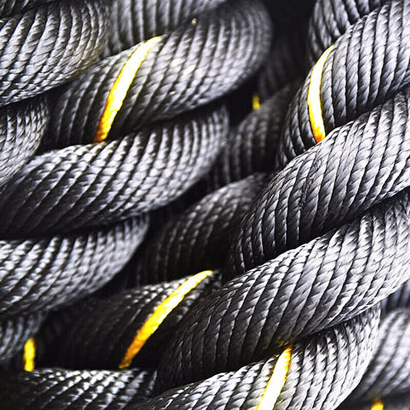 普洛战绳格斗绳锻炼专业体能MMA格斗训练绳健身甩绳15m长38mm直径