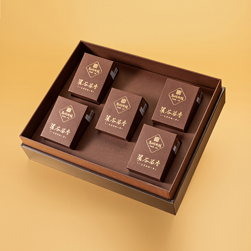 溪谷留香精行系列鬼洞肉桂武夷岩茶岩韵深厚花果香礼盒装50g