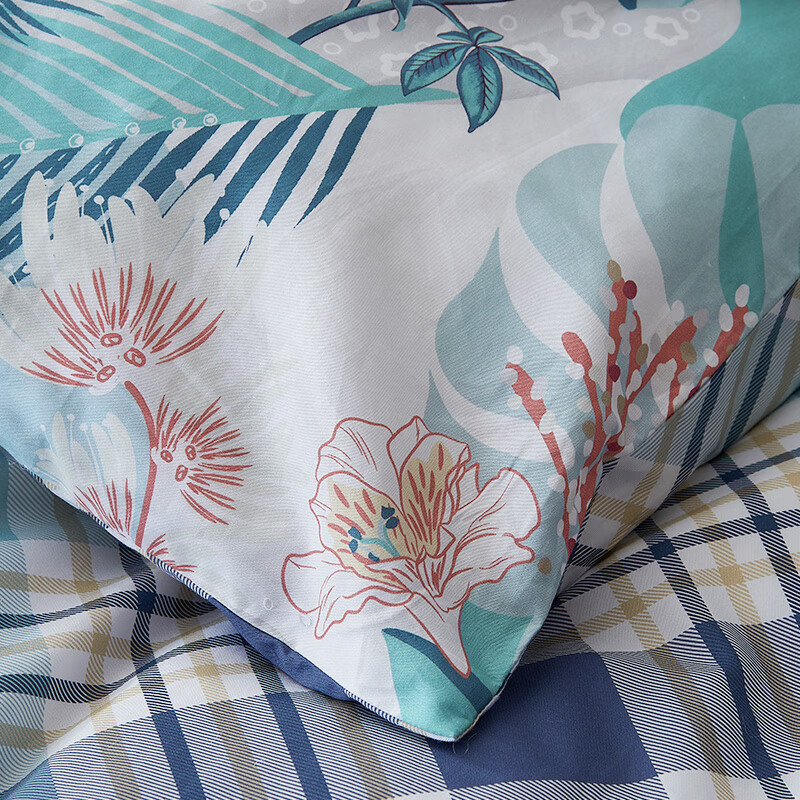 富安娜[线下同款]单人三件套/星河清梦1.2m床（152*210cm）