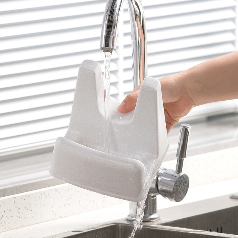 茶花（CHAHUA） 茶花 锅盖架 厨房锅盖座塑料锅盖砧板多用架 颜色随机一个