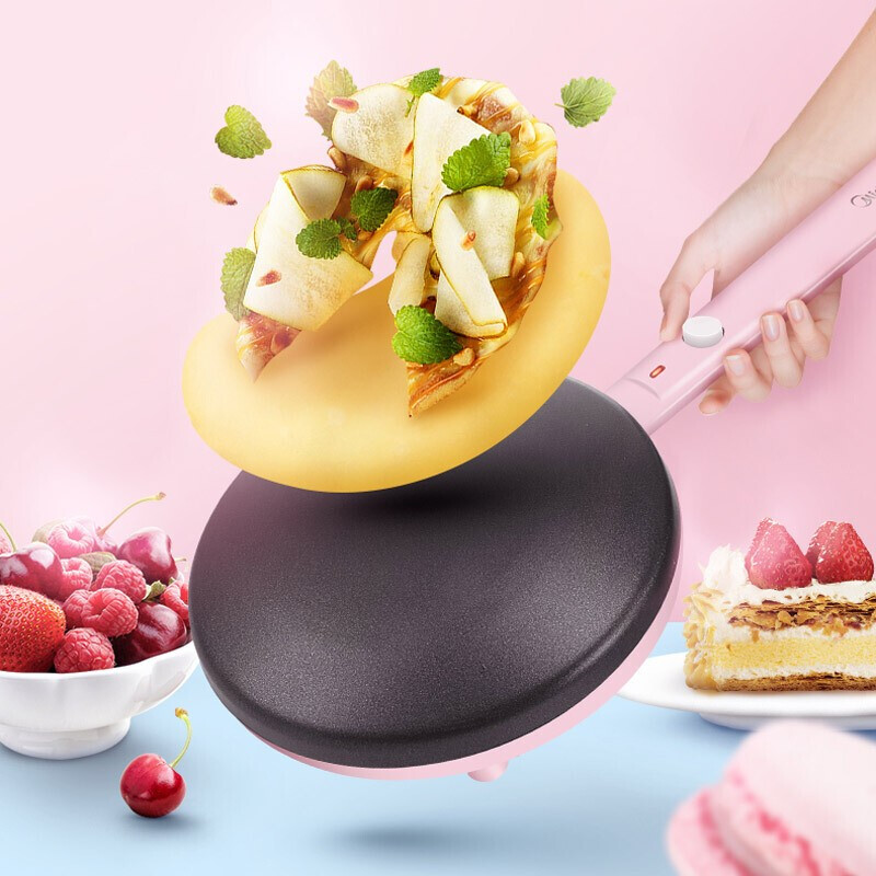 美的（Midea）电饼铛家用薄饼机迷你煎饼机煎烤春饼机煎烤机三明治早餐机博饼机电饼铛自营MC-JK20Easy101