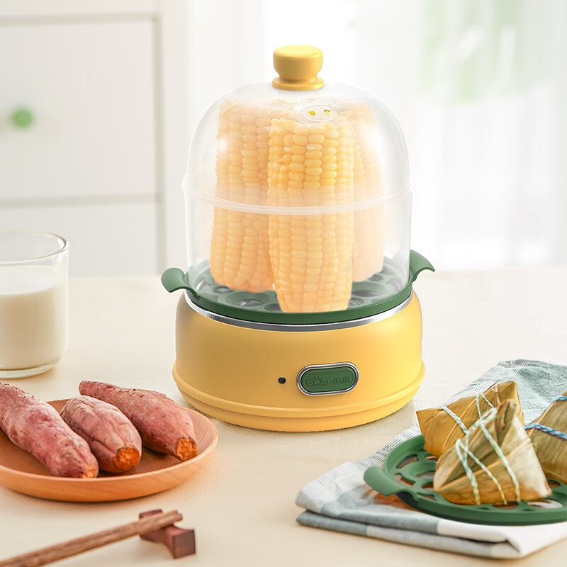 小熊 ZDQ-C14H7 双层多功能煮蛋器 黄色/台