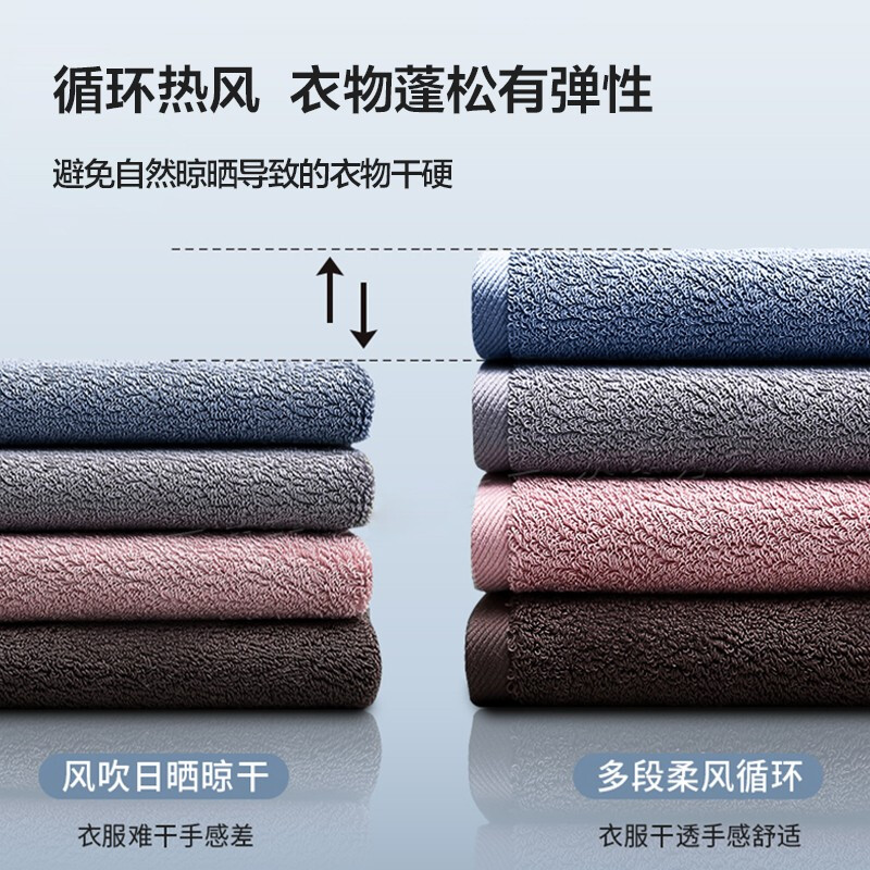 美的（Midea）干衣机烘干机家用布罩类 婴儿衣物内衣内裤定时恒温暖风机 32斤大称重大功率速烘烘衣机 HBG-JQ2-1