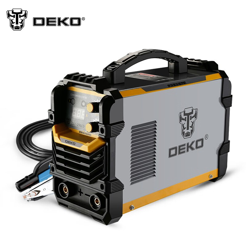 deko zx7-250ed电焊机220v380v两用双电压全自动直流家用小型手工焊机