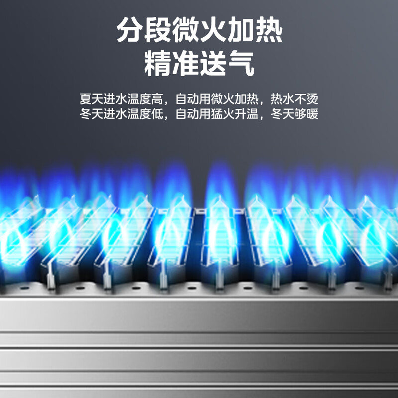 美的（Midea）双变频省气 一级低噪 舒适恒温燃气壁挂炉 天然气供暖 采暖地暖 家用锅炉省气 下置风机L1GB24-R05