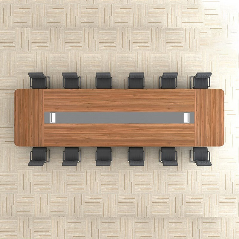 臻远ZY-HYZ-Z03现代简约会议桌板式桌4000*1500*750