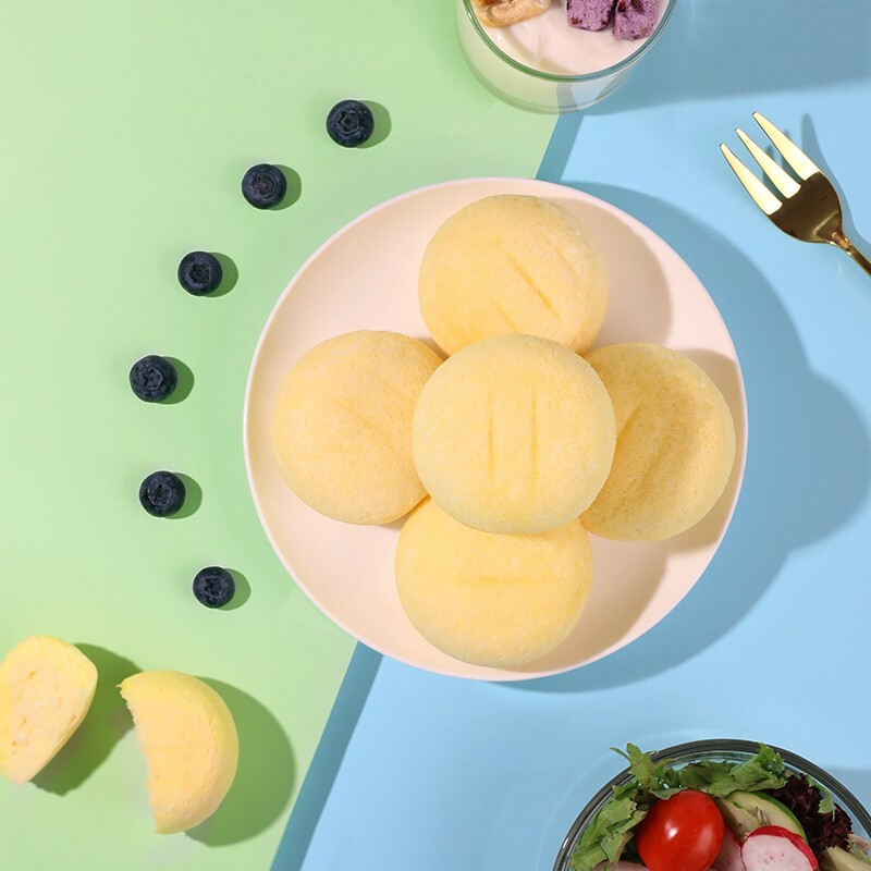 港荣蒸蛋糕 木糖醇蛋糕 无蔗糖面包零食早餐 老人孕妇零食儿童糕点 木糖醇700g