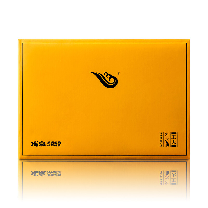瑞泉岩茶 工夫岩水仙 武夷岩茶佛国岩正岩乌龙茶茶叶礼盒装 岩水仙200g8.5g*24袋