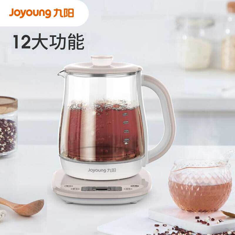 九阳（Joyoung）养生壶家用多功能全自动燕窝冲奶米粥花果汤智能可预约煮茶壶1.5L K15F-WY310支持一件代发