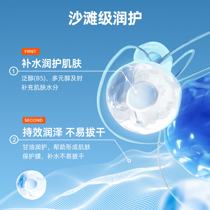 Mistine蜜丝婷身体防晒养肤隔离小蓝帽防晒霜乳70mlspf50+学生户外军训