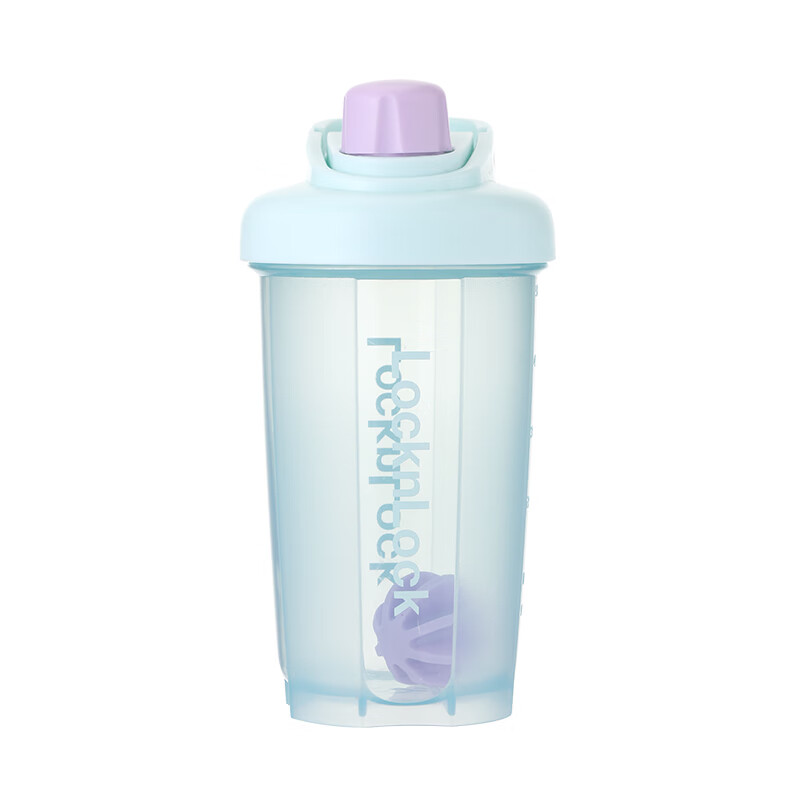 乐扣乐扣（locknlock）运动摇摇杯蓝色560ml便携密封防漏标准刻度高颜值水杯HAP537MITFU