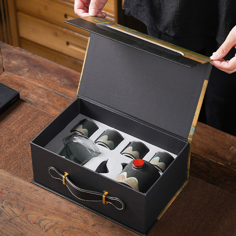 五拾缘远山小套组WSY-23A03 一壶/四杯/一海+礼盒