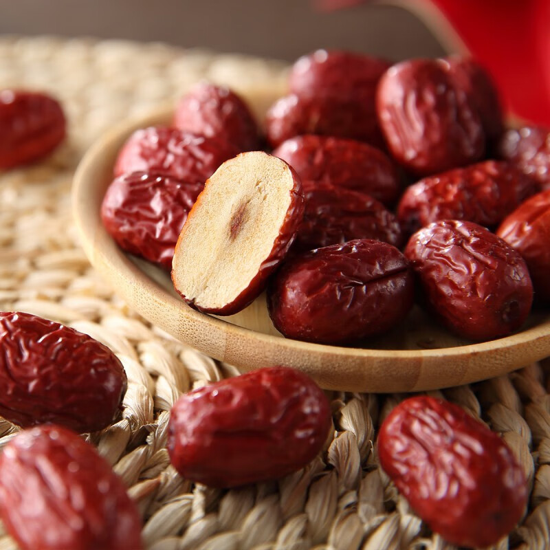 隽颜堂味滋源红枣120gX3袋 新疆特产若羌灰枣大枣子果干办公室零食品 红枣120g3袋