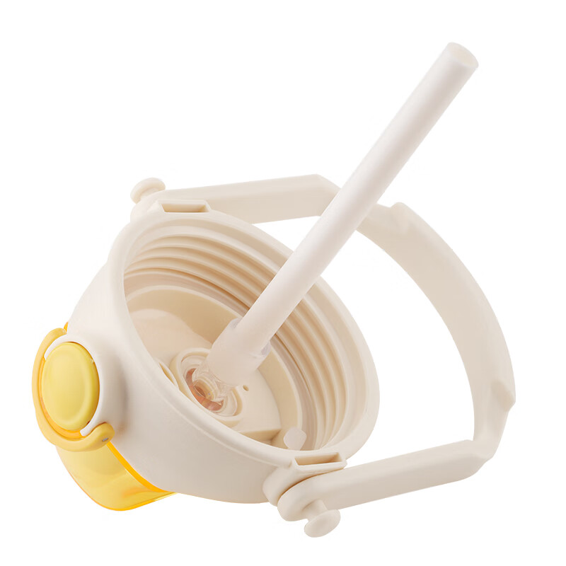 乐扣乐扣（locknlock）双饮嘟嘟壶便携提手高颜值大肚杯学生水杯1.2L密封HLC684YELFU