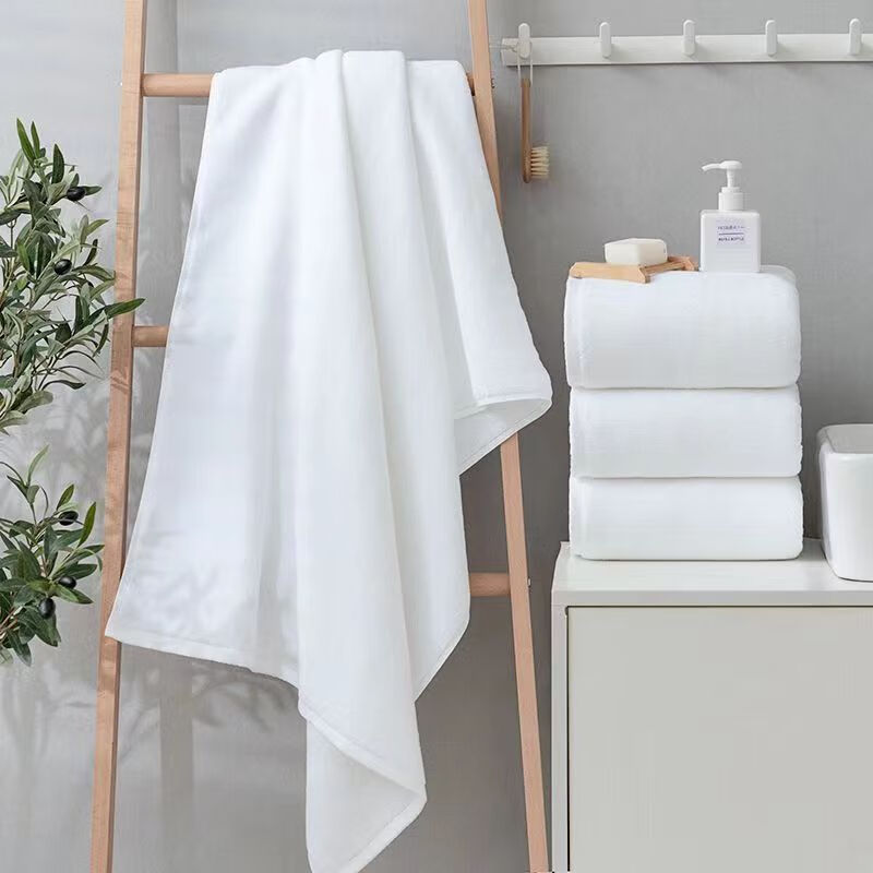 汉司家纺 75*150cm 纯棉 浴巾毛巾(计价单位：条) 白色