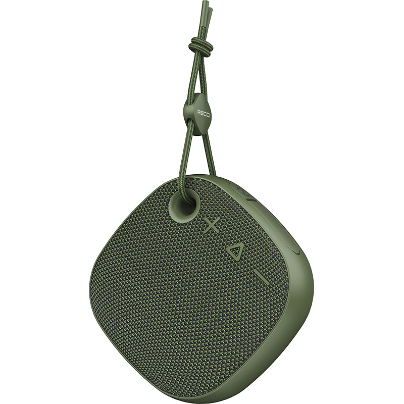 RECCI锐思（Recci）RSK-W43蓝牙音箱便携式无线户外音响支持TF卡超长续航 绿色