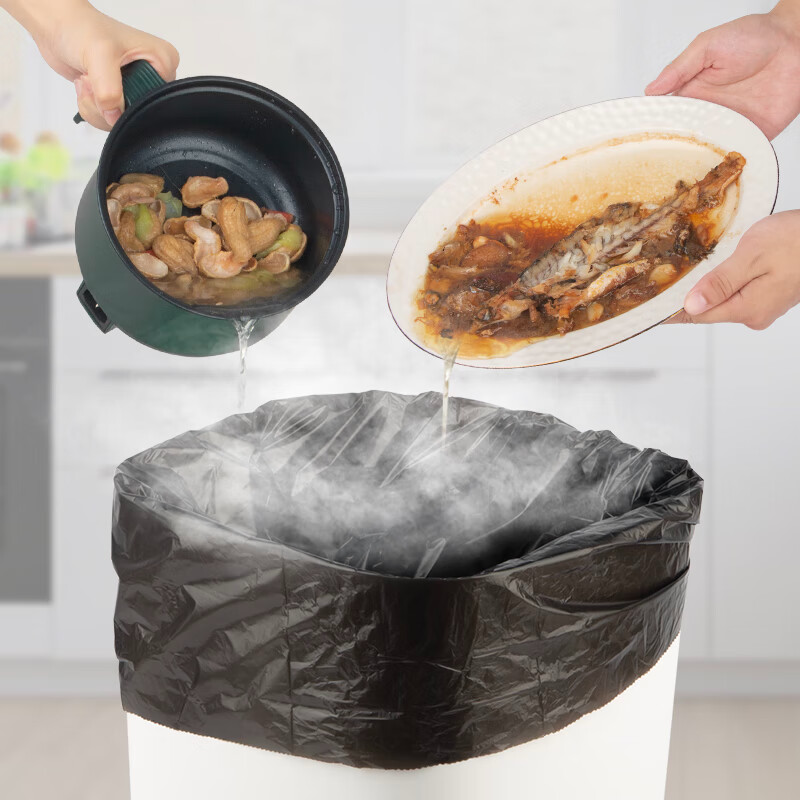 海格利HGL-04 50cm*60cm 垃圾袋 5卷/包（计价单位：包）黑色