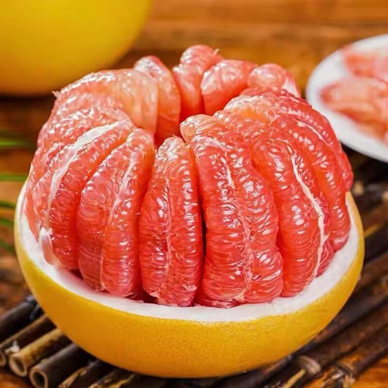 福建平和琯溪红肉蜜柚 净重4-4.25斤约2个
