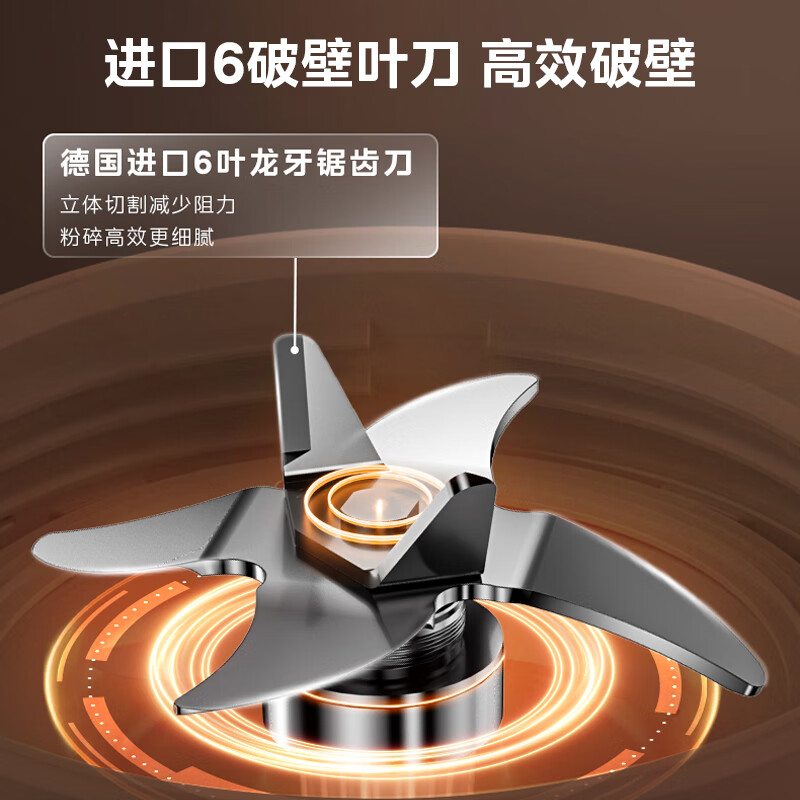 美的（Midea）安睡Max低音破壁机家用1.75L榨汁机柔音降噪豆浆料理机MJ-PB1S1