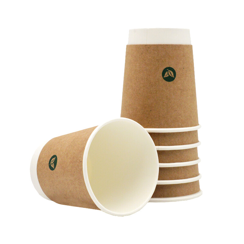 史泰博 纸杯/塑料杯 一次性加厚水杯 冷热两用隔热杯子 办公专用 CUP1005双层纸杯（20只/280ml）