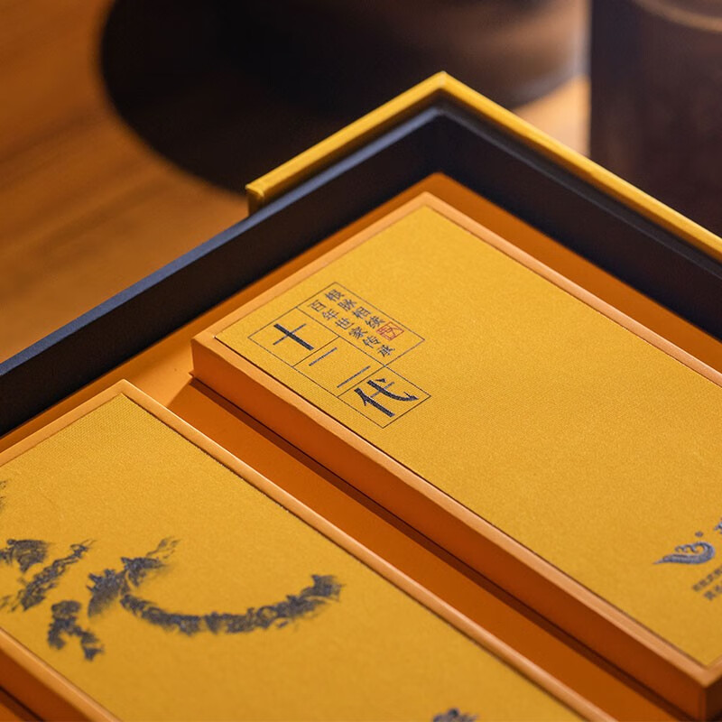 瑞泉岩茶 传人十二代 特级武夷山正岩走马楼乌龙茶大红袍 茶叶礼盒装 十二代50g10g*5袋