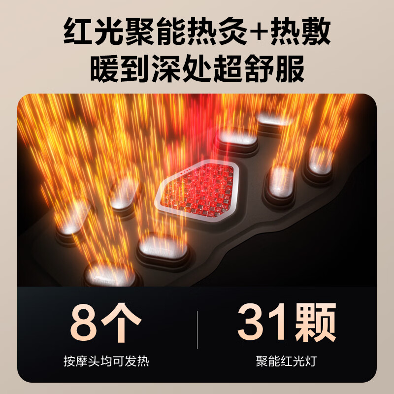 skg腰部按摩仪 G7豪华款【TOP榜+礼盒款】金腰带暖腹护腰椎暖宫脉冲按摩器 520情人节礼物送男女友