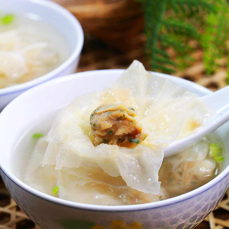 聚春园正宗福州肉燕老字号火锅食材特产名小吃速食半成品生鲜鱼丸组合 肉燕250g*4袋