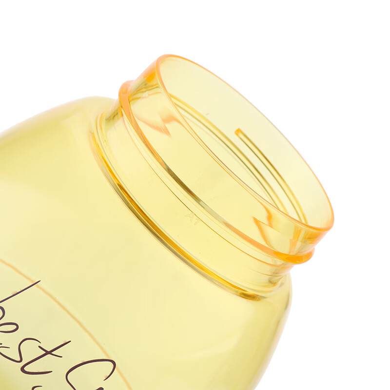 乐扣乐扣（locknlock）双饮嘟嘟壶便携提手高颜值大肚杯学生水杯1.2L密封HLC684YELFU