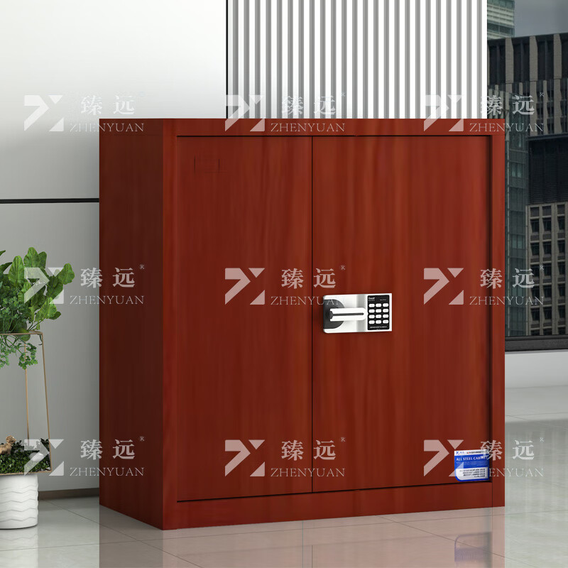 臻远ZYJJ-80058 单节保密柜矮柜保险柜档案资料柜 单节智能密码锁