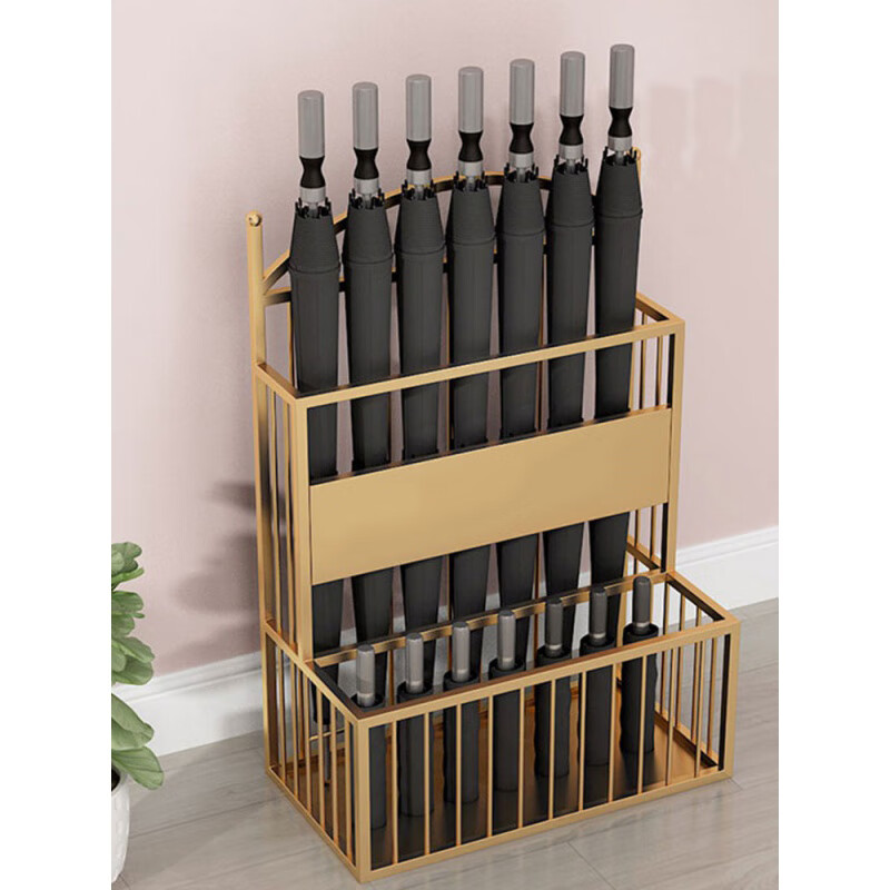 捷行者 雨伞架 黑色(长36*宽26*高60CM)