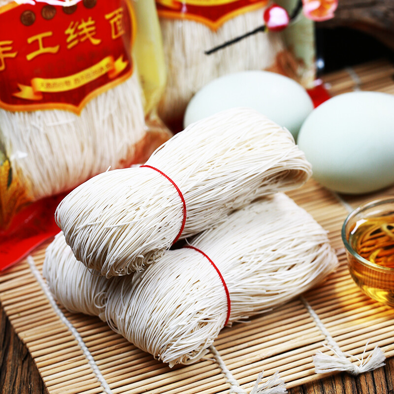 聚春园福州手工线面礼盒装 生日长寿面龙须面素面 方便喜宴福建特产 线面2.50Kg