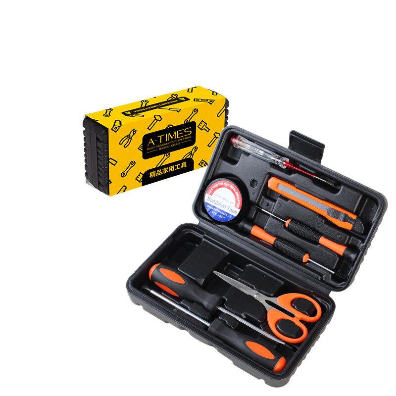 A-TIMES 金刚9件精品家用工具套装 GJ-8001-9
