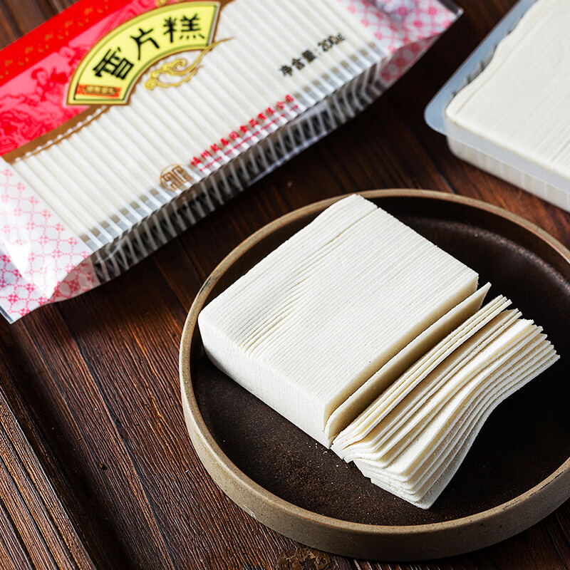 聚春园 雪片糕老字号云片糕 福州特产传统手工糕点 下午茶点茶歇办公室 雪片糕200g