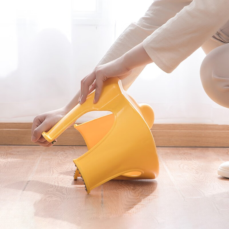 茶花（CHAHUA）茶花卡通儿童凳子防滑凳塑料浴室卧室加厚耐用型 0849 【2个装】恬静粉