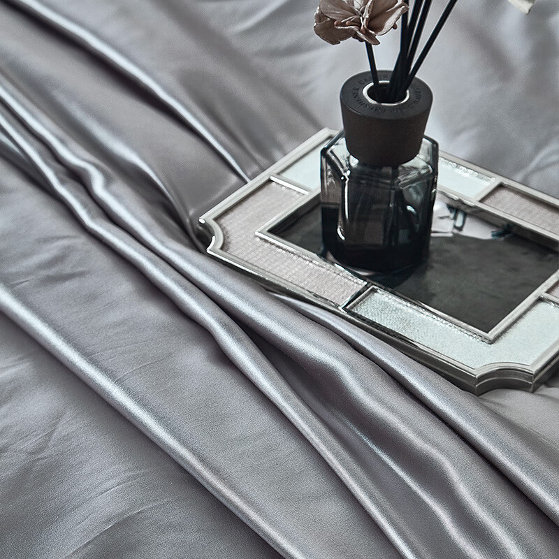 富安娜家纺被子 100%桑蚕丝真丝蚕丝夏被 单双人1米5床适用