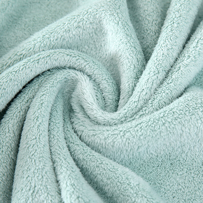 汉司家纺75*35cm纯色柔软珊瑚绒毛巾多色
