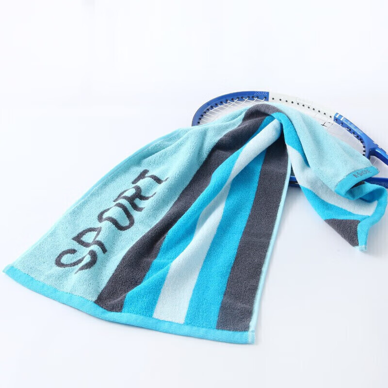 金号纯棉运动巾洗脸面巾健身毛巾吸水大毛巾单条装 147g/条 95*40cm